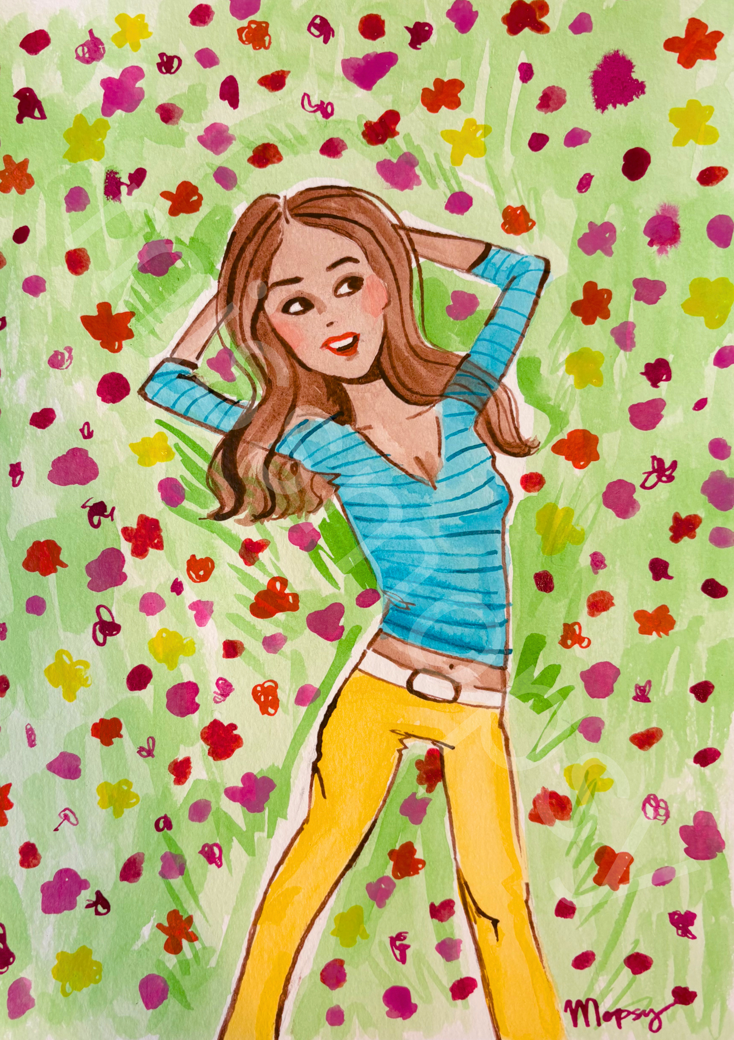 "Springtime Whimsy" Print